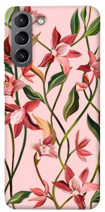 Чехол Floral motifs для Galaxy S21