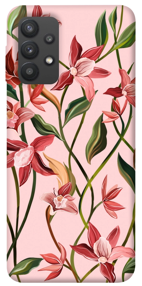 Чехол Floral motifs для Galaxy A32 4G