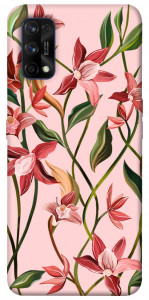 Чехол Floral motifs для Realme 7 Pro