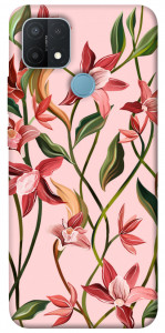 Чехол Floral motifs для Oppo A15