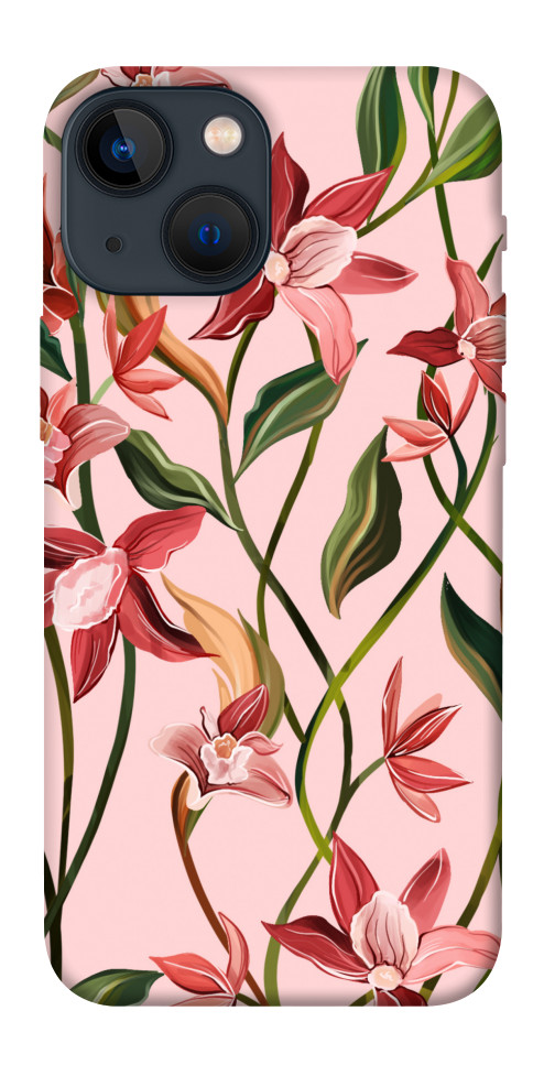 

Чехол Floral motifs для iPhone 13 mini 1370634