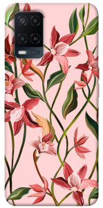 Чехол Floral motifs для Oppo A54 4G