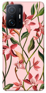 Чехол Floral motifs для Xiaomi 11T