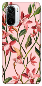 Чехол Floral motifs для Xiaomi Poco F3