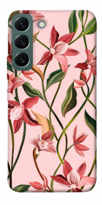 Чехол Floral motifs для Galaxy S22