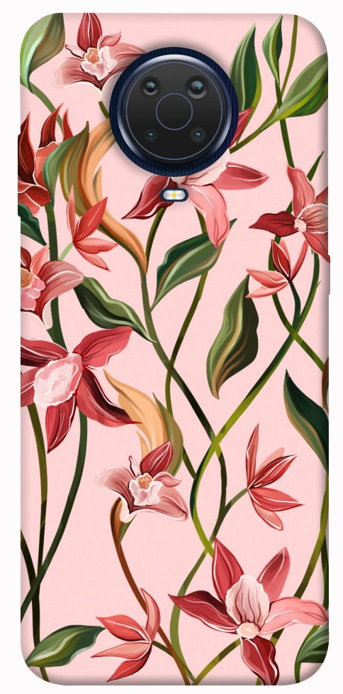 Чохол Floral motifs для Nokia G20