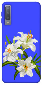 Чехол Three lilies для Galaxy A7 (2018)