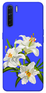 Чехол Three lilies для Oppo A91