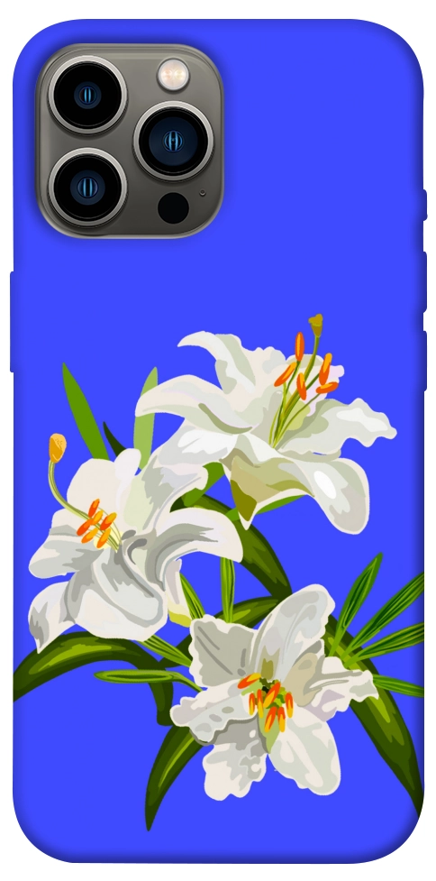 Чохол Three lilies для iPhone 13 Pro Max