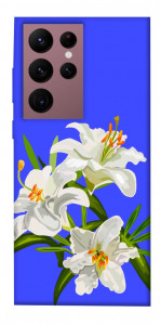 Чехол Three lilies для Galaxy S22 Ultra