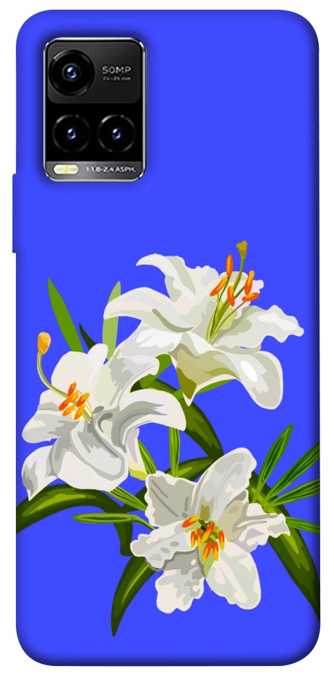 Чохол Three lilies для Vivo Y33s