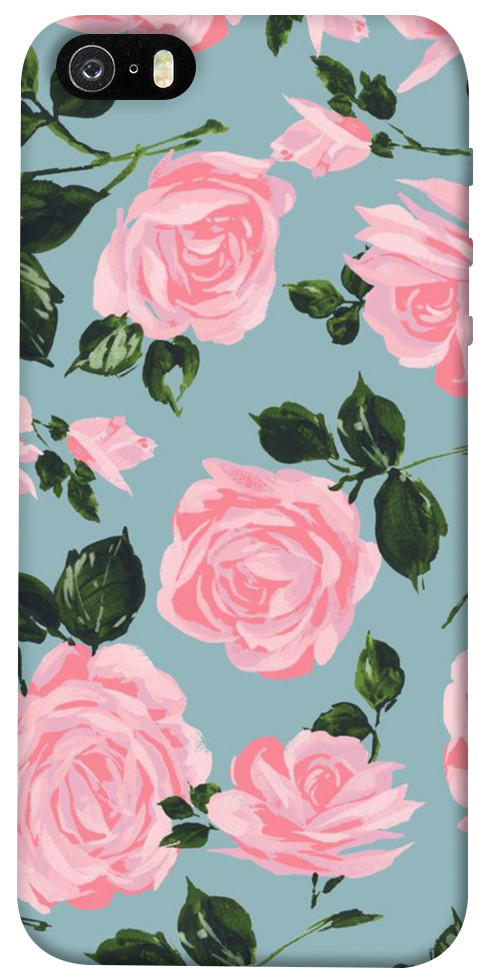 Чехол Розовый принт для iPhone 5