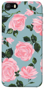 Чехол Розовый принт для iPhone 5S