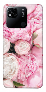 Чехол Pink peonies для Xiaomi Redmi 10A