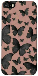 Чехол Порхающие бабочки для iPhone 5