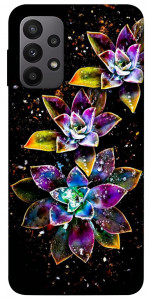 Чехол Flowers on black для Galaxy A23