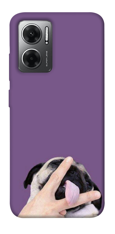Чехол Мопс для Xiaomi Redmi 10 5G