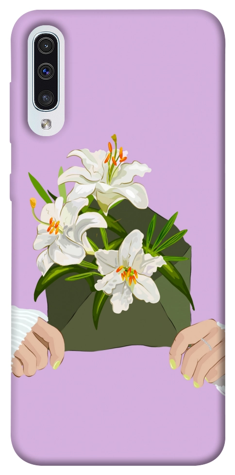 Чохол Flower message для Galaxy A50 (2019)