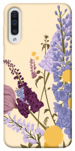 Чехол Flowers art для Samsung Galaxy A50 (A505F)