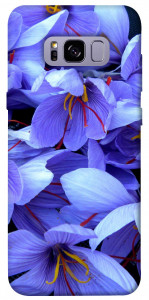 Чехол Фиолетовый сад для Galaxy S8+