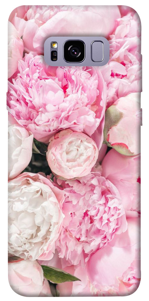 Чохол Pink peonies для Galaxy S8+