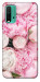 Чехол Pink peonies для Xiaomi Redmi Note 9 4G