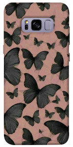 Чехол Порхающие бабочки для Galaxy S8+
