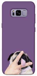 Чехол Мопс для Galaxy S8+