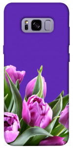 Чехол Тюльпаны для Galaxy S8+