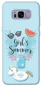 Чехол Girls summer для Galaxy S8+