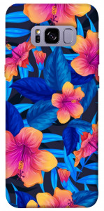 Чехол Цветочная композиция для Galaxy S8+