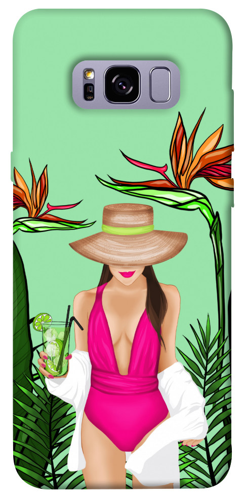 

Чехол Tropical girl для Galaxy S8+ 1375089