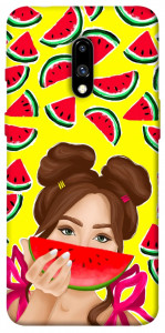 Чехол Watermelon girl для OnePlus 7