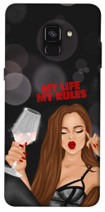 Чохол My life my rules для Galaxy A8 (2018)