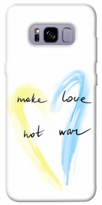 Чехол Make love not war для Galaxy S8+