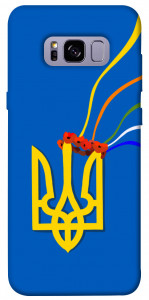 Чехол Квітучий герб для Galaxy S8+