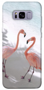 Чехол Flamingos для Galaxy S8+