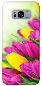 Чехол Красочные тюльпаны для Galaxy S8+