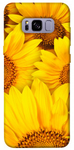 Чехол Букет подсолнухов для Galaxy S8+