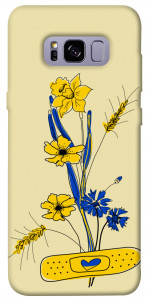 Чехол Українські квіточки для Galaxy S8+