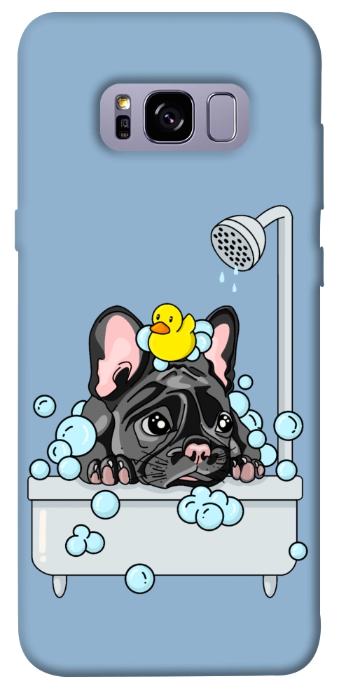 Чехол Dog in shower для Galaxy S8+