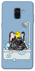 Чохол Dog in shower для Galaxy A8 (2018)