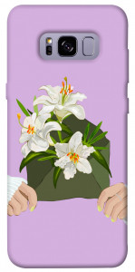 Чохол Flower message для Galaxy S8+