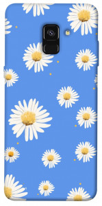 Чехол Chamomile pattern для Galaxy A8 (2018)