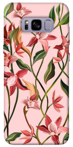 Чохол Floral motifs для Galaxy S8+