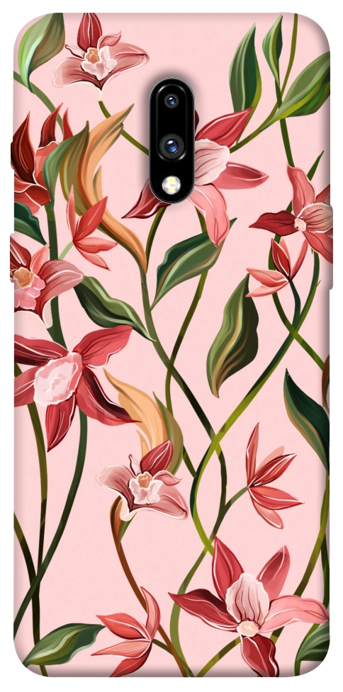 Чохол Floral motifs для OnePlus 7