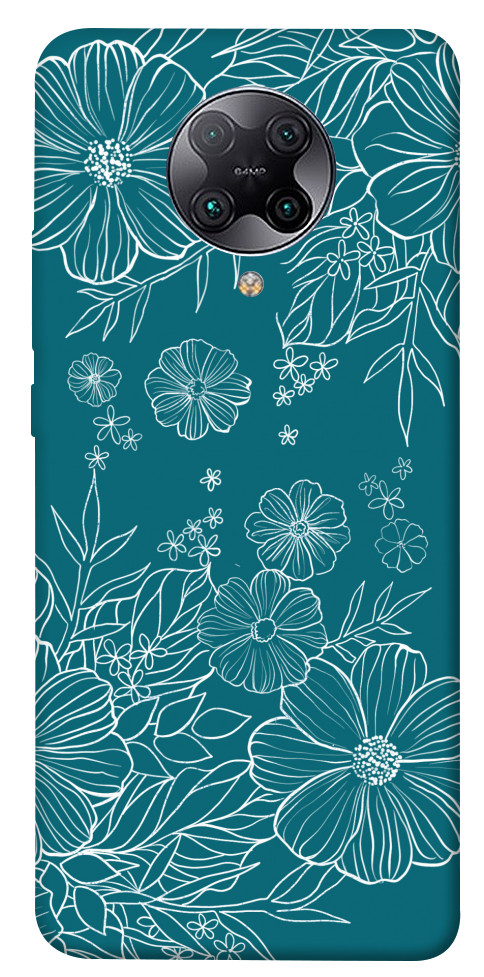 Чехол Botanical illustration для Xiaomi Redmi K30 Pro