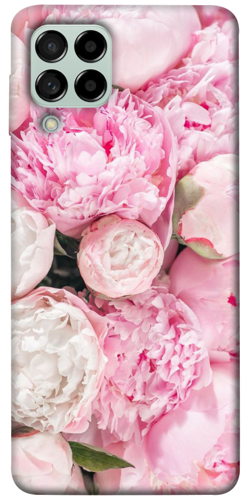 Чехол Pink peonies для Galaxy M53