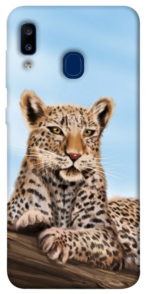 Чехол Proud leopard для Galaxy A20 (2019)