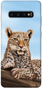 Чехол Proud leopard для Galaxy S10 Plus (2019)